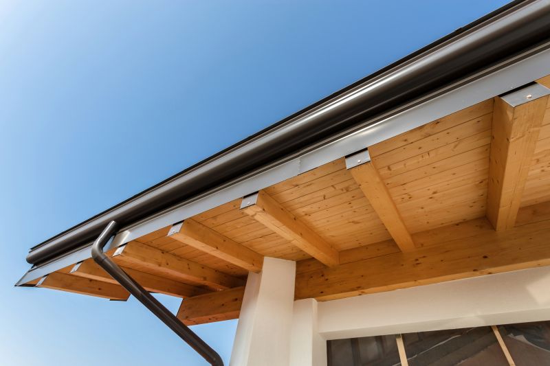 Galvanized Gutter Installation detail