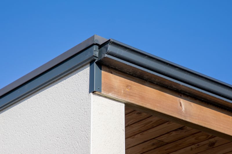 Galvanized Gutter Installation detail