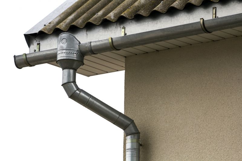 Galvanized Gutter Installation detail