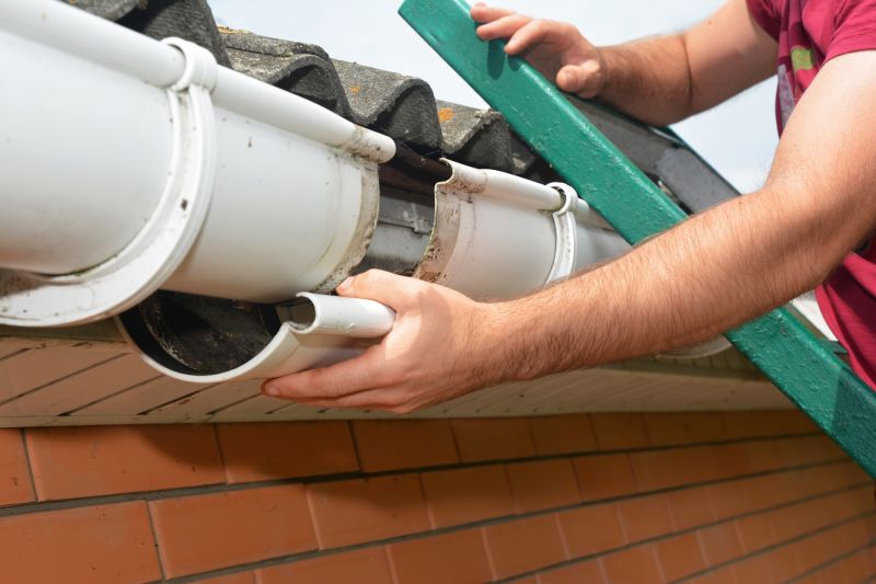 Leaking Gutter Repair detail