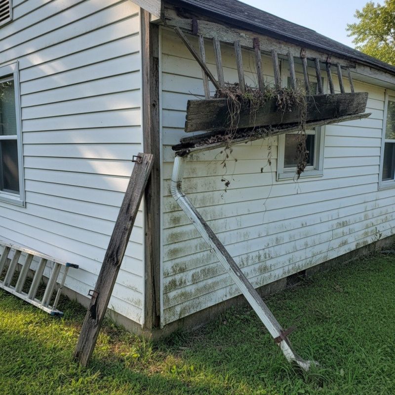 Wooden Gutter Repair